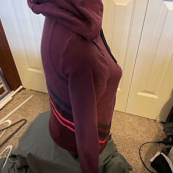Under Armour Maroon Full ZIP Womens XS Hoodie - Picture 5 of 5